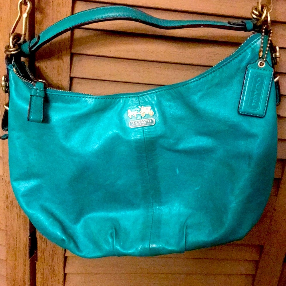 Coach Vintage Green Crossbody Bag